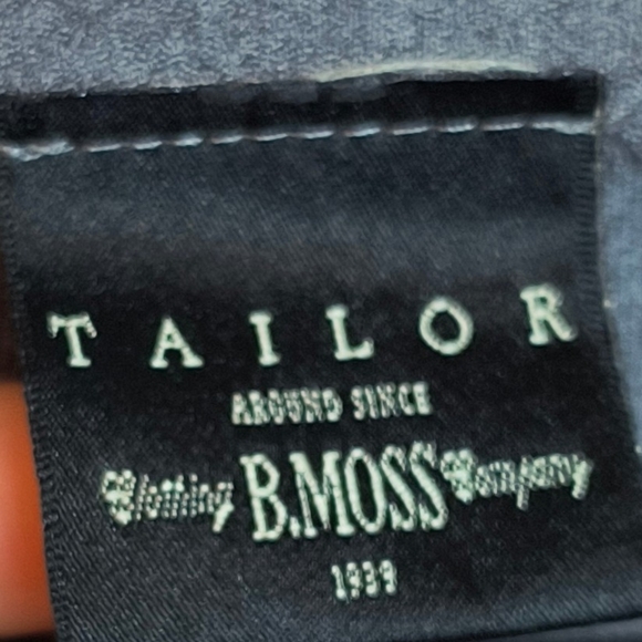 Vintage B. Moss Elegant Modest Floral Sleeveless Maxi Tank Dress 6 Gray/Black - Picture 4 of 8